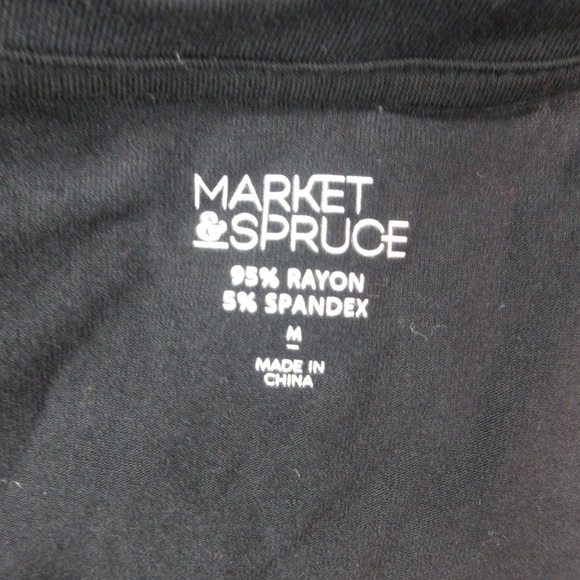 Market & Spruce Shirt Womens Medium Burgundy Black 2 Pack NWT - Picture 6 of 15